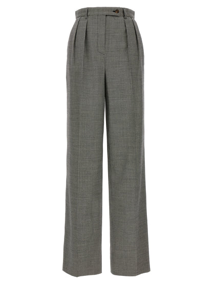 ROCHAS Bicolor Elastane Casual Pants