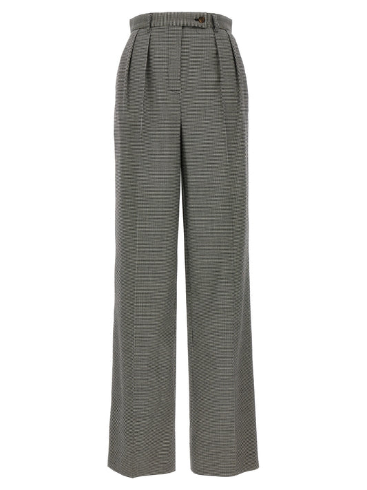 ROCHAS Bicolor Elastane Casual Pants