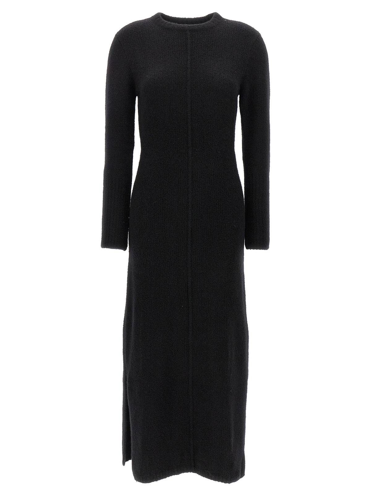Loulou De Saison Bisha Black Cashmere Long Dress