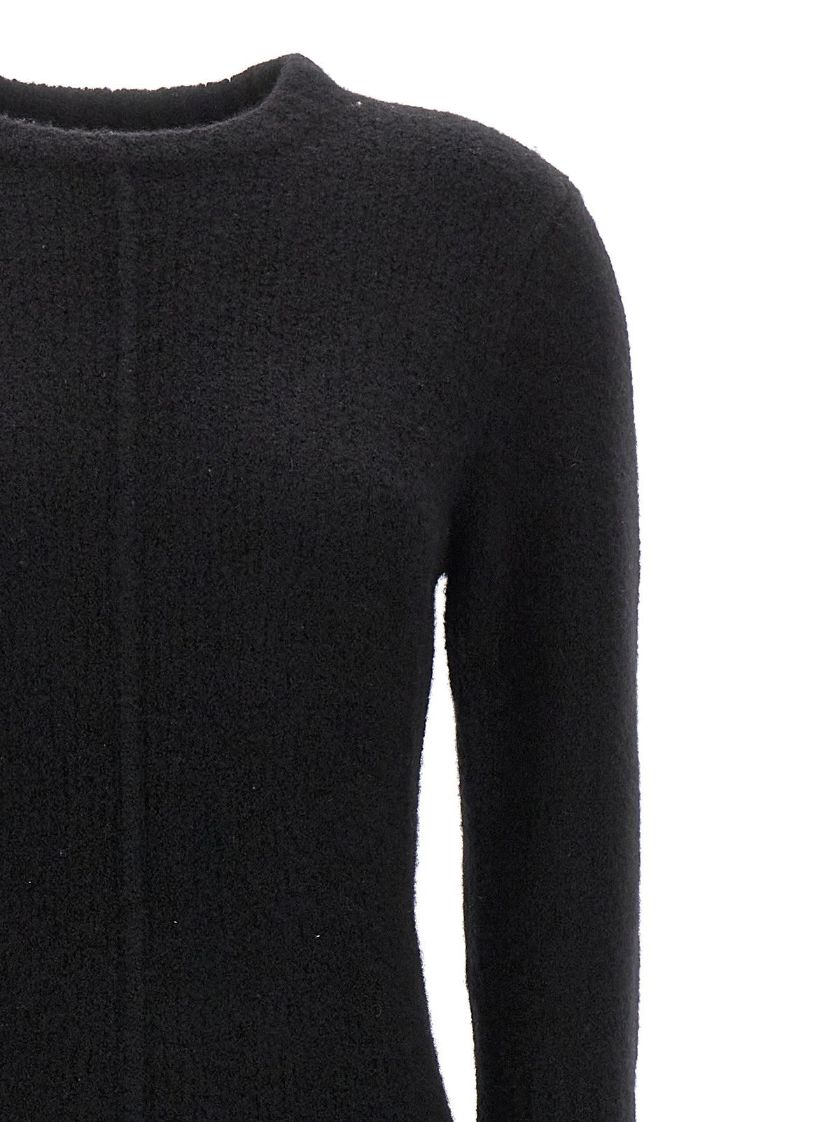Loulou De Saison Bisha Black Cashmere Long Dress