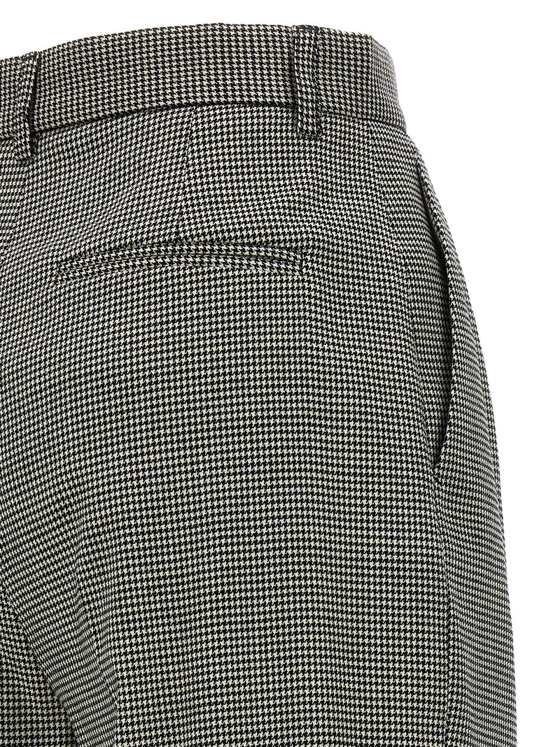 ROCHAS Bicolor Elastane Casual Pants - Chic Wide-Leg Design