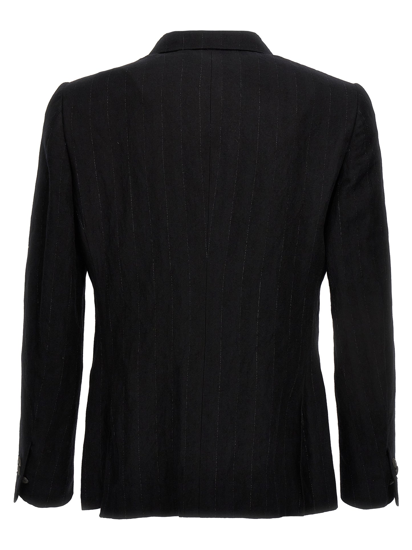 MAURIZIO MIRI Black Cotton Blazer