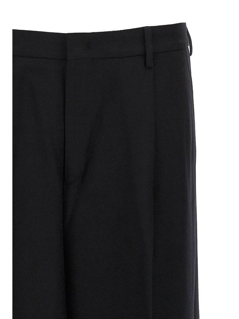 CELLAR DOOR Black Virgin Wool Dress Pants - Jona P