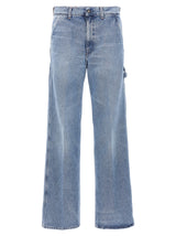 Made in Tomboy Blue Cotton Relaxed Fit Jeans
