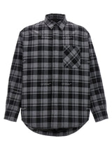 Off-White Gray Cotton Shell Jacket - Urban Style & Comfort