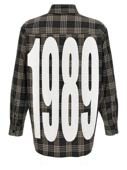 1989 Studio Gray Cotton Blouse