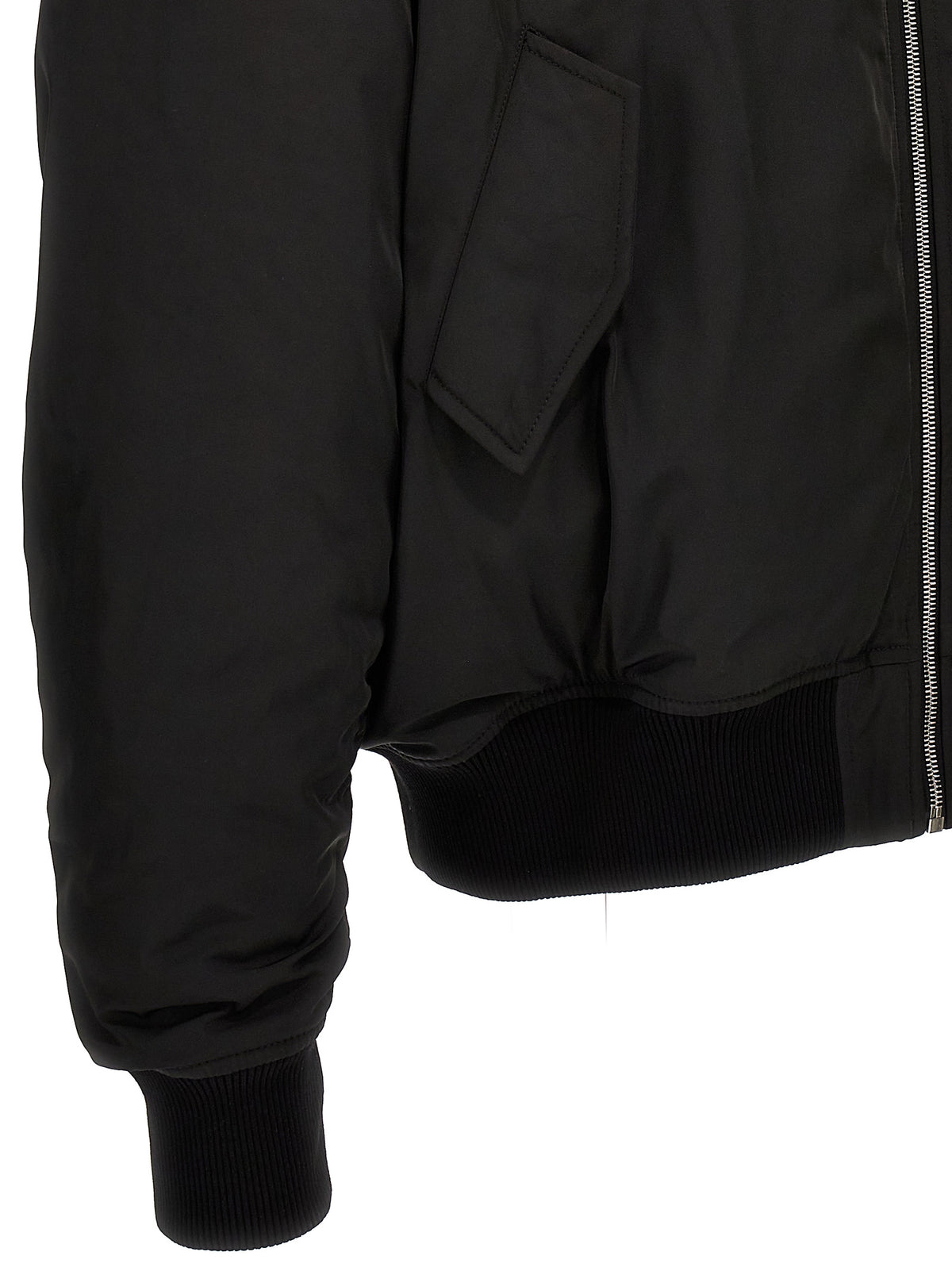 1989 Studio Black Polyester Bomber Jacket - Stylish & Durable
