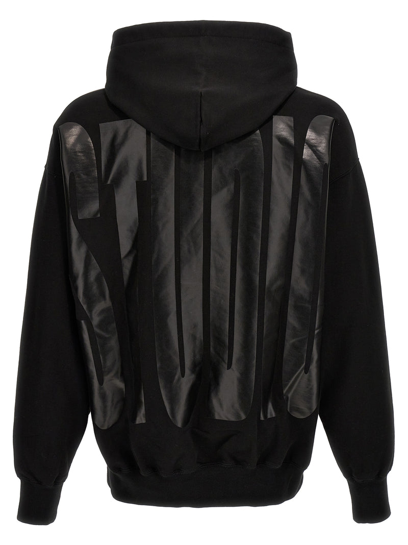 1989 Studio Black Cotton Sweatshirt - Faded Logo