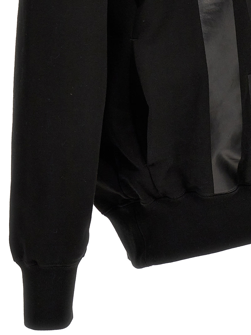 1989 Studio Black Cotton Sweatshirt - Faded Logo