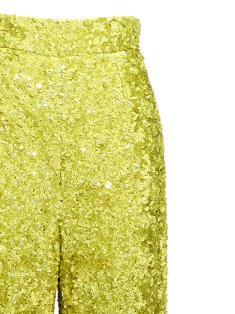 Ermanno Scervino Bicolor Polyamide Flared Pants