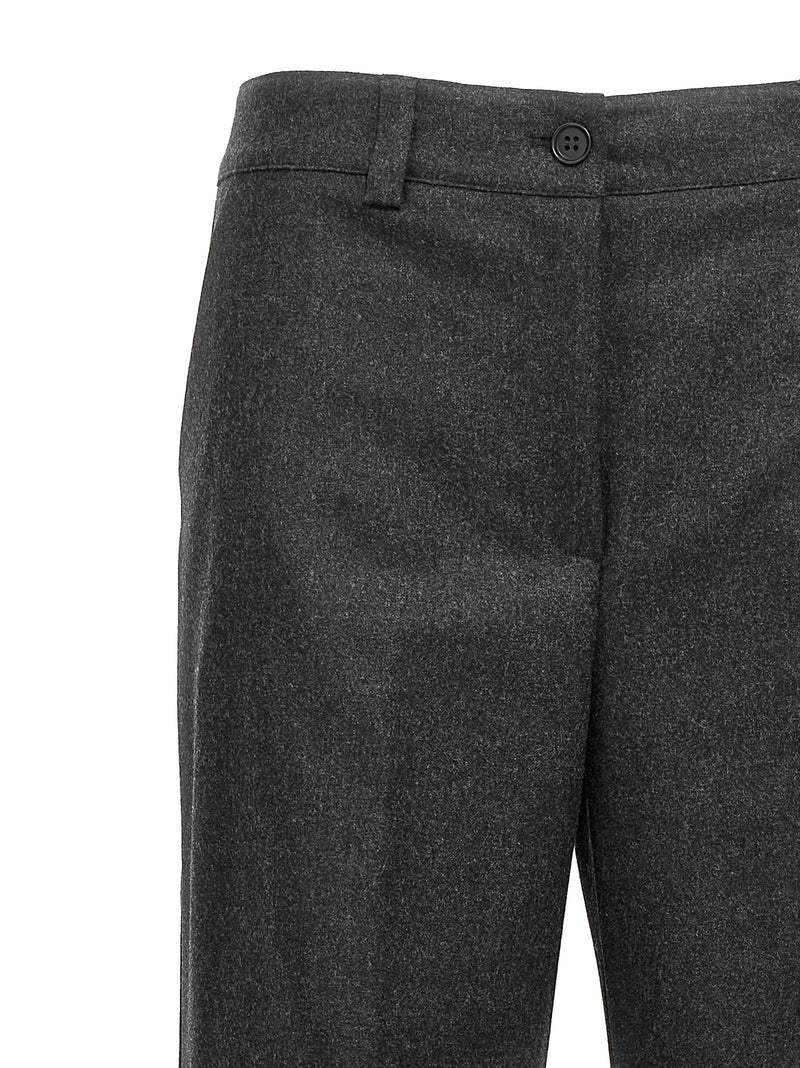 P.A.R.O.S.H. Gray Virgin Wool Cargo Pants