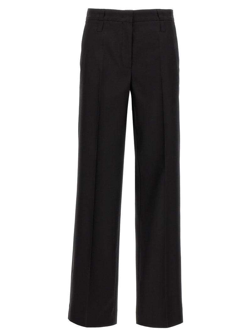 CELLAR DOOR Black Virgin Wool Dress Pants - Ima Model