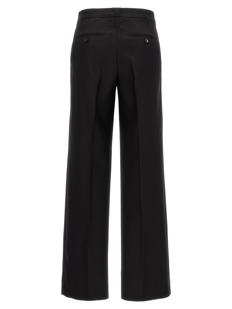 CELLAR DOOR Black Virgin Wool Dress Pants - Ima Model
