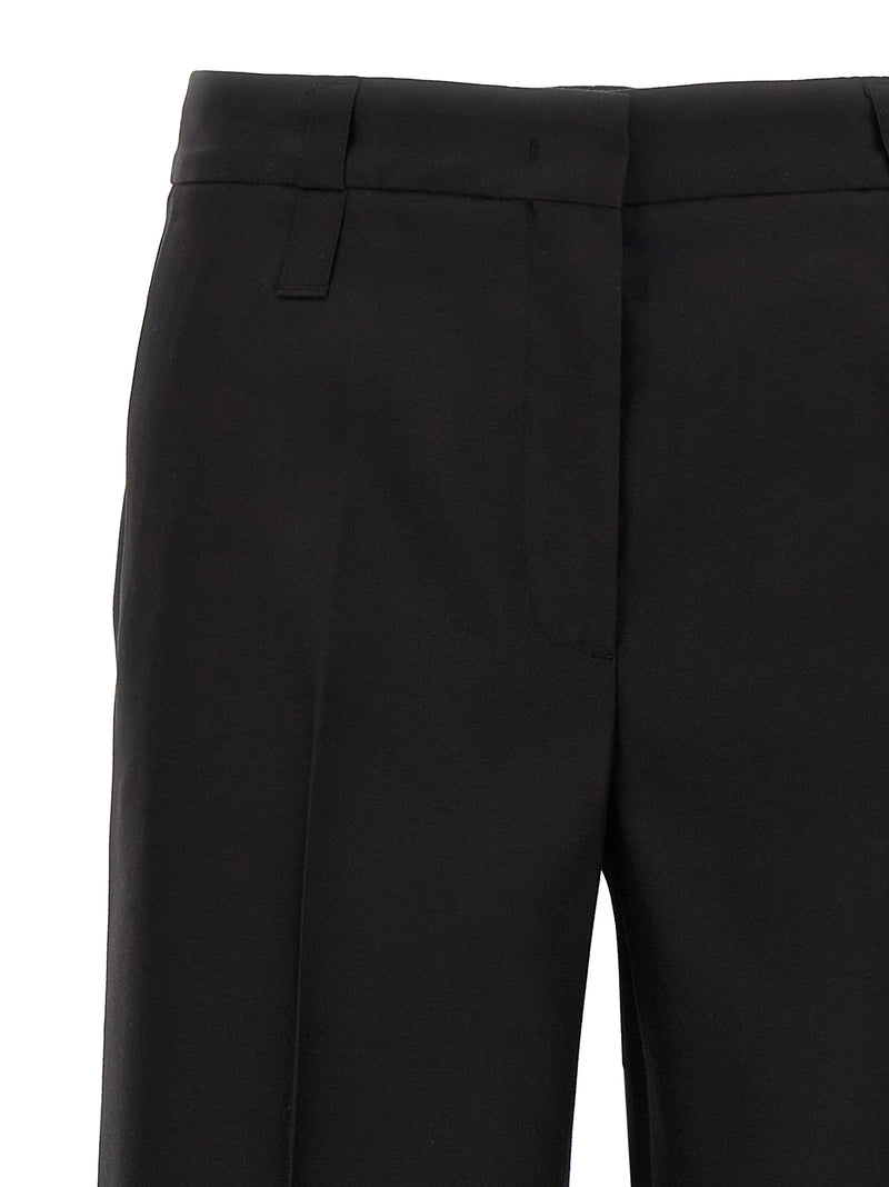 CELLAR DOOR Black Virgin Wool Dress Pants - Ima Model