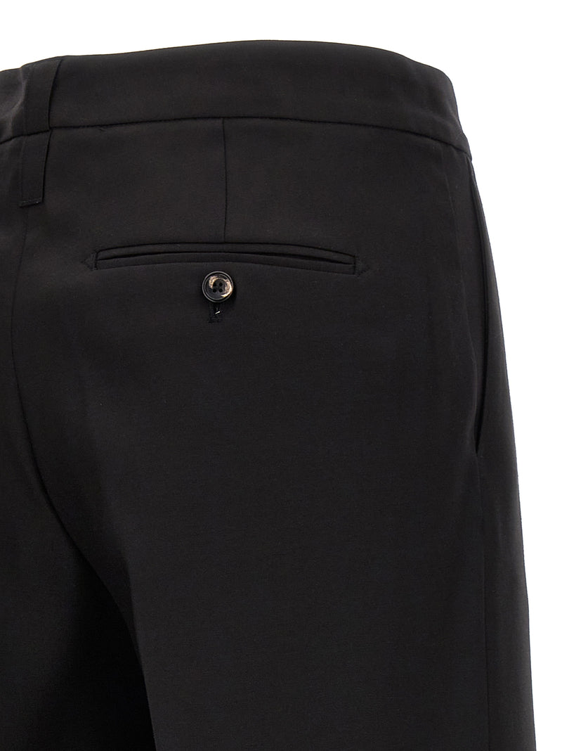 CELLAR DOOR Black Virgin Wool Dress Pants - Ima Model