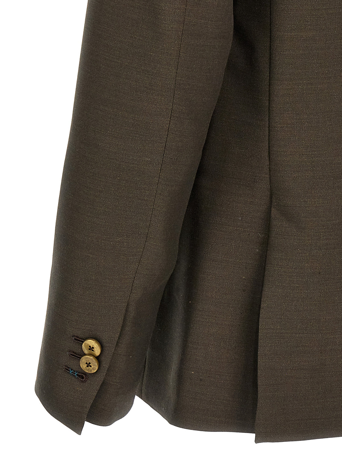 MAURIZIO MIRI Bicolor Wool Blazer - Élégance Italienne
