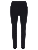 NOT AFTER TEN Black Polyamide Leggings for Women