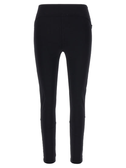 NOT AFTER TEN Black Polyamide Leggings