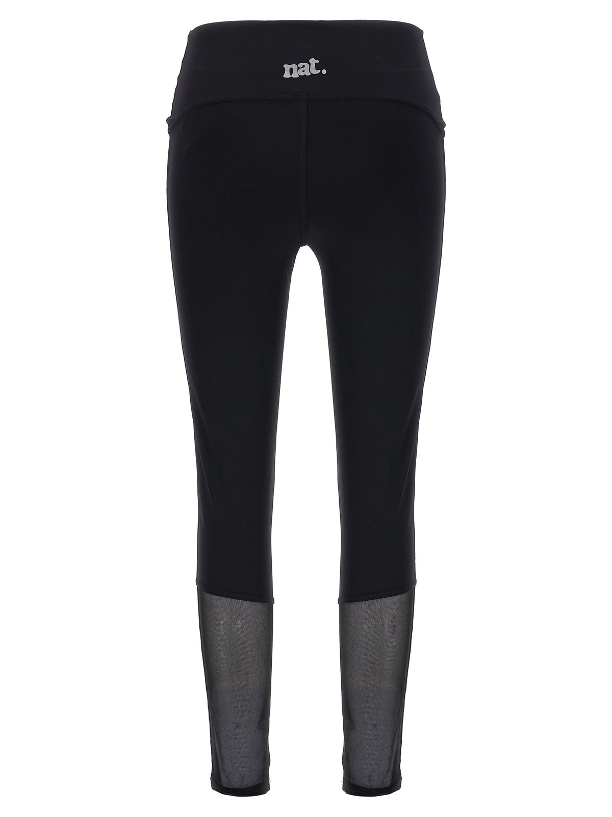NOT AFTER TEN Black Polyamide Leggings for Women