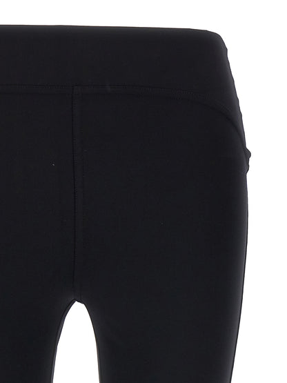 NOT AFTER TEN Black Polyamide Leggings