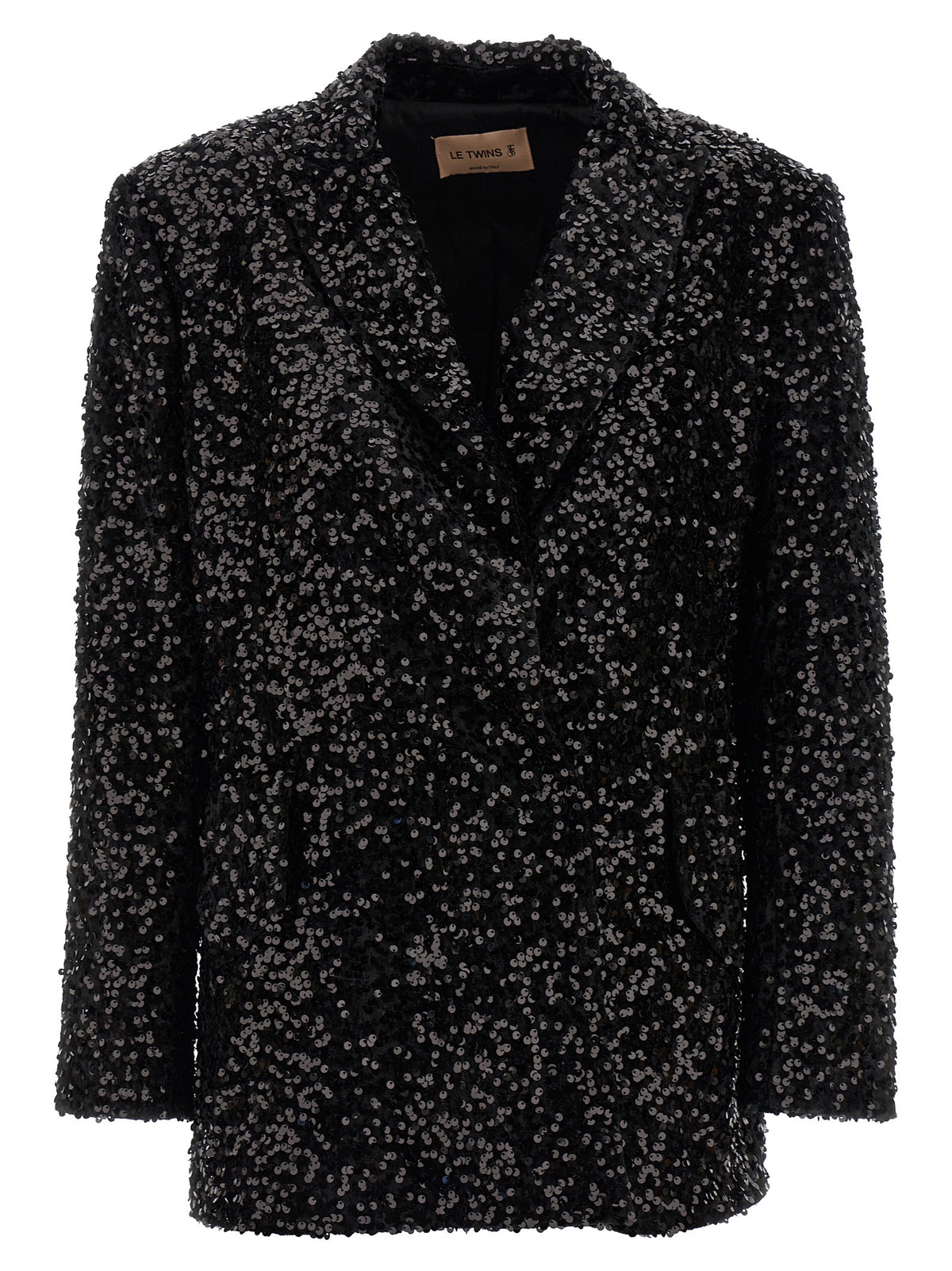 LE TWINS Como Blazer Noir en Polyester