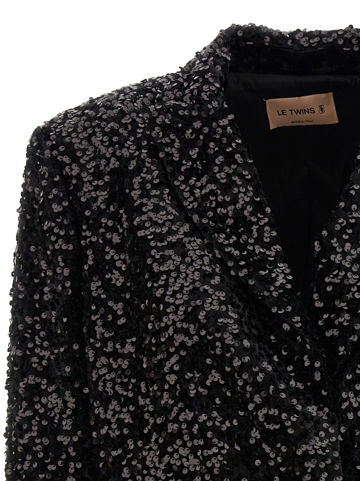LE TWINS Como Blazer Noir en Polyester