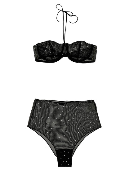 Oséree Black Polyamide Lingerie