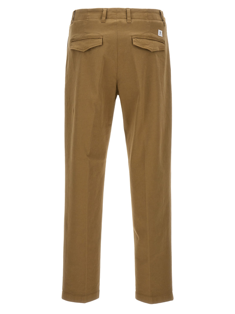 Department 5 Beige Cotton Casual Pants for Men