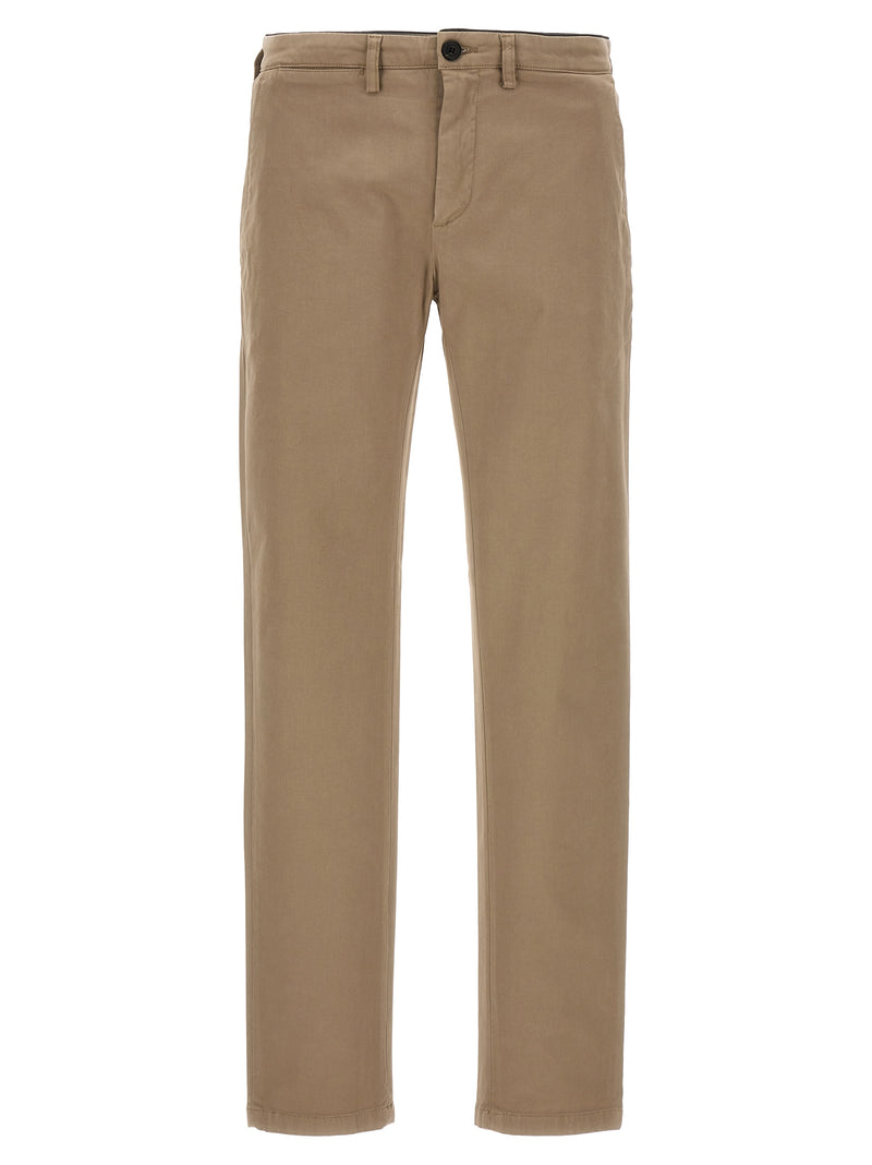 Department 5 Mike Beige Cotton Casual Pants for Men