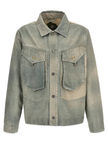 Objects IV Life Bicolor Cotton Denim Jacket