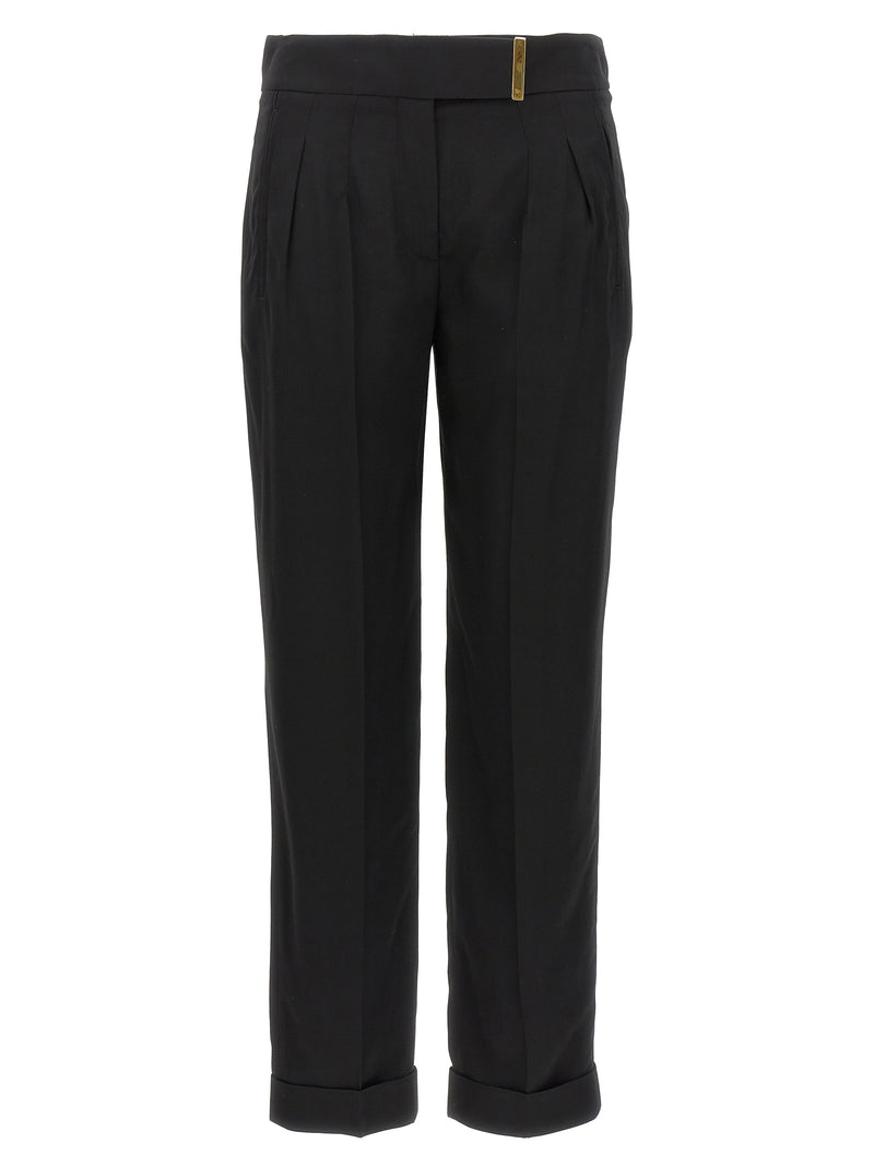 Tom Ford Black Viscose Dress Pants for Women