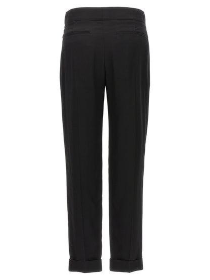 Tom Ford Black Viscose Dress Pants