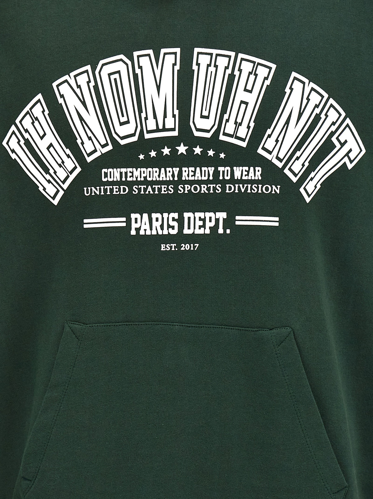 IH NOM UH NIT Bicolor Cotton Sweatshirt - College Style