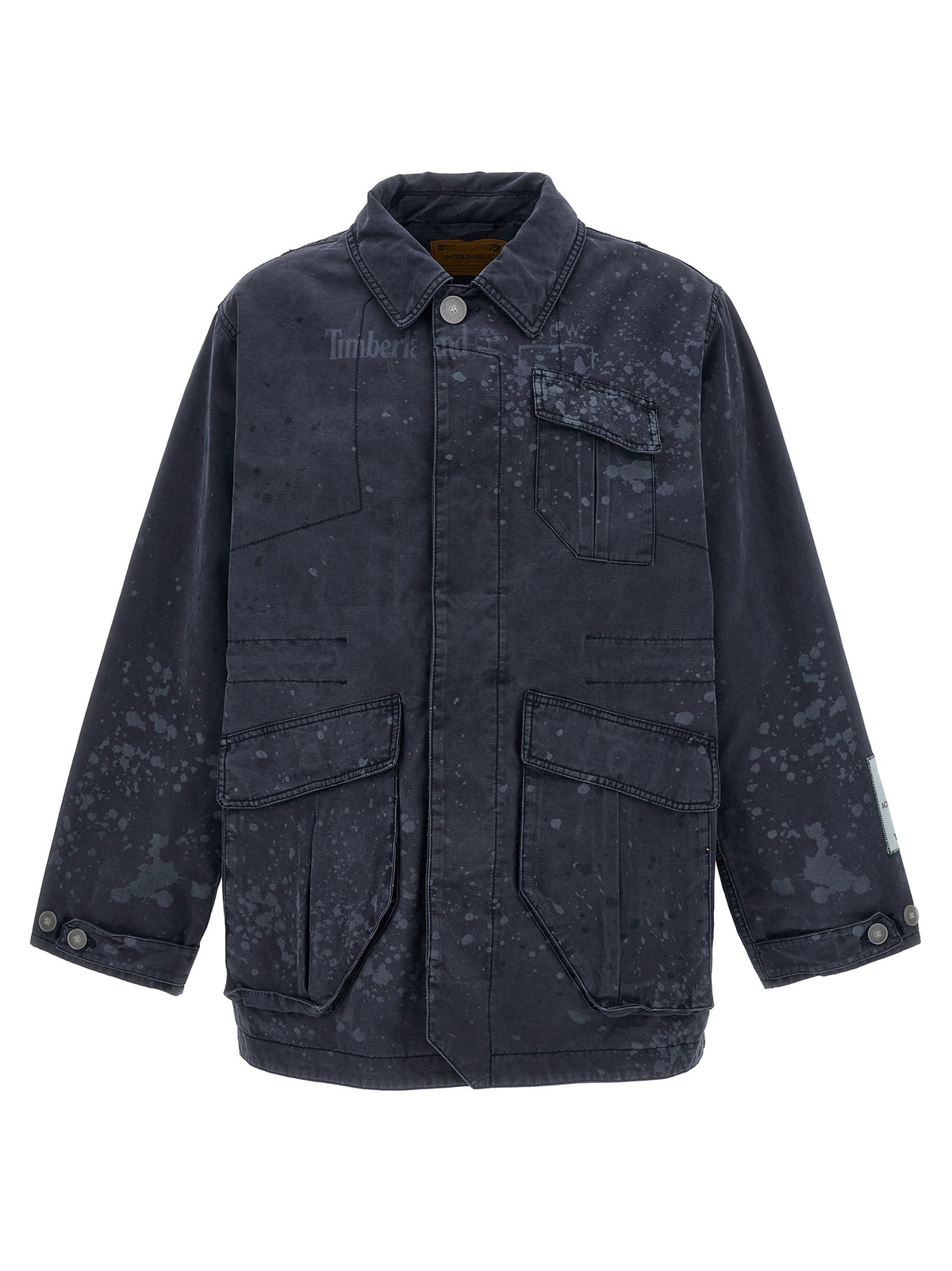 A-COLD-WALL* Blue Cotton Full-Length Jacket