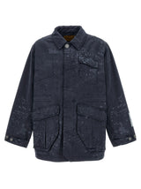A-COLD-WALL* Blue Cotton Full-Length Jacket