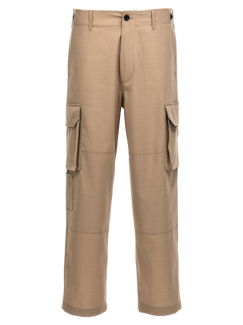 Department 5 Fleet Beige Polyester Cargo Pants