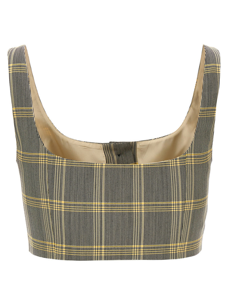 Marni Multicolor Virgin Wool Sleeveless T-Shirt