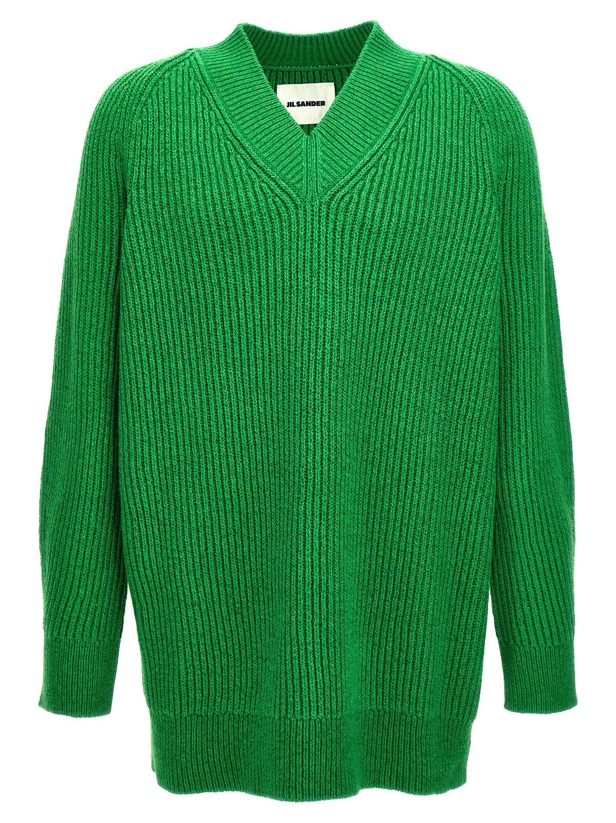 Jil Sander Bicolor Cotton Cardigan for Men