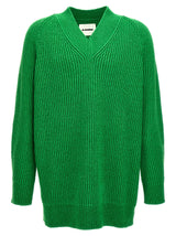 Jil Sander Bicolor Cotton Cardigan for Men