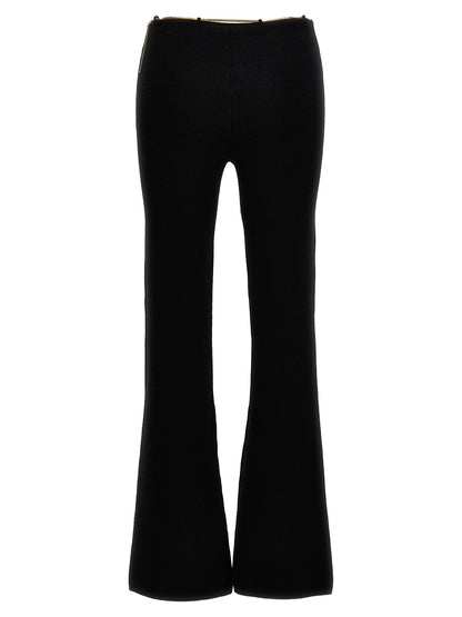 Alexander Wang Black Wool Casual Pants