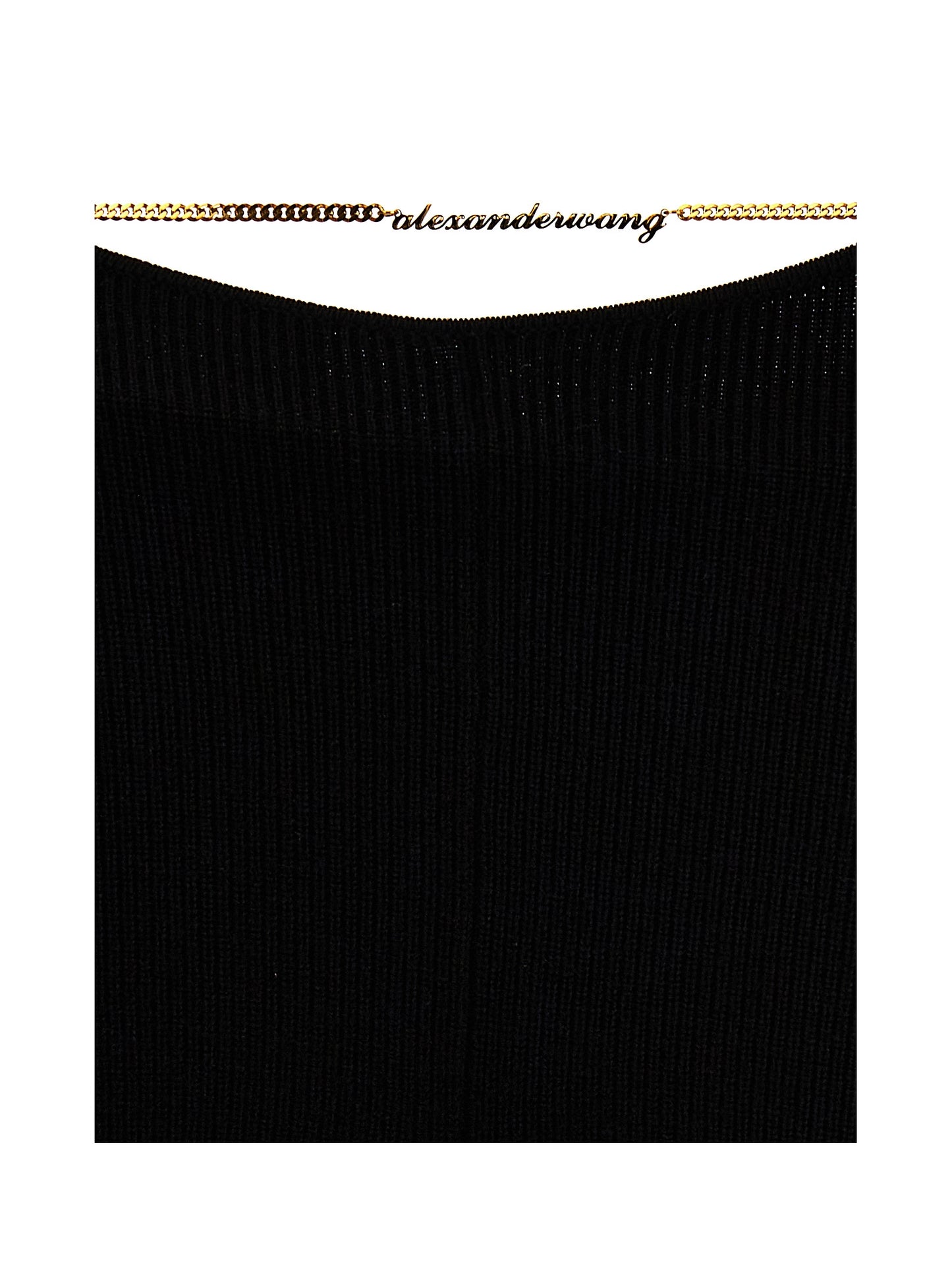 Alexander Wang Black Wool Casual Pants