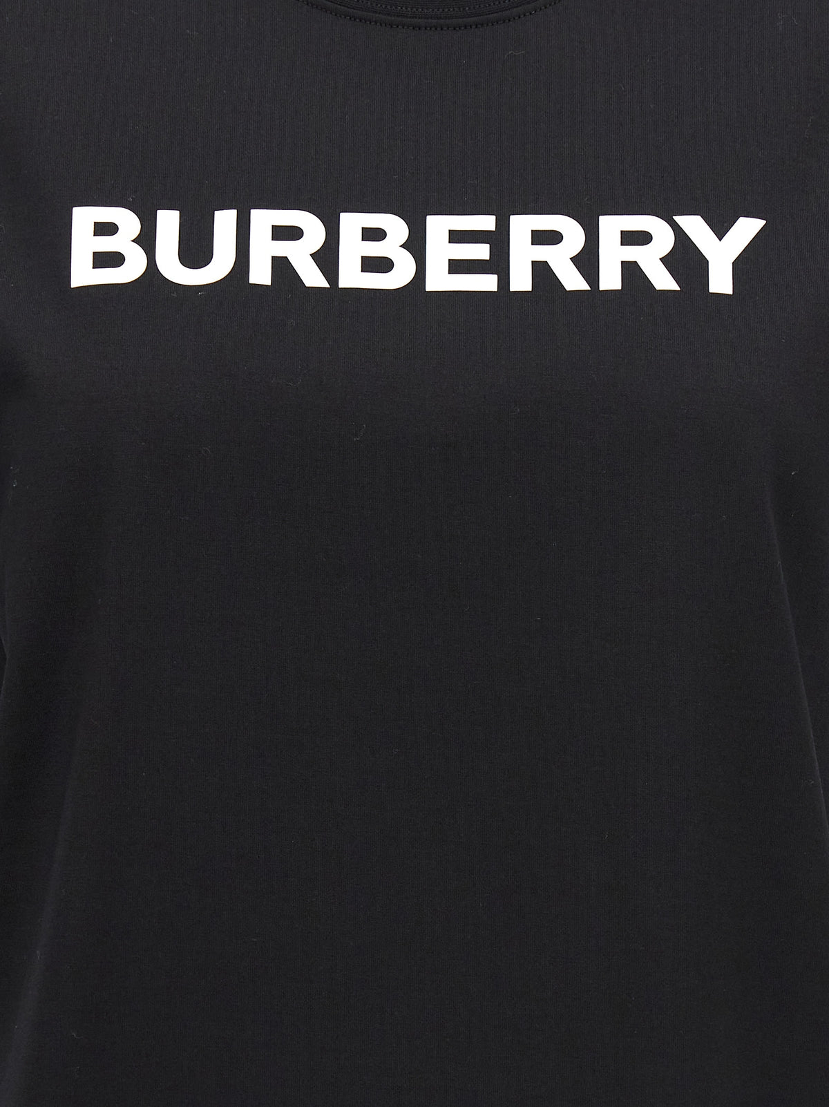 T-shirt Bicolor en Coton Burberry ‘Margot’ pour Femme