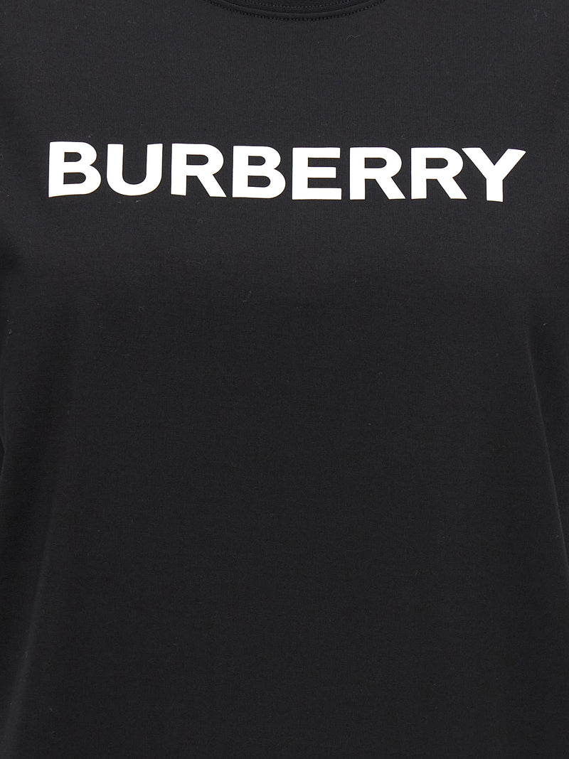 T-shirt Bicolor en Coton Burberry ‘Margot’ pour Femme