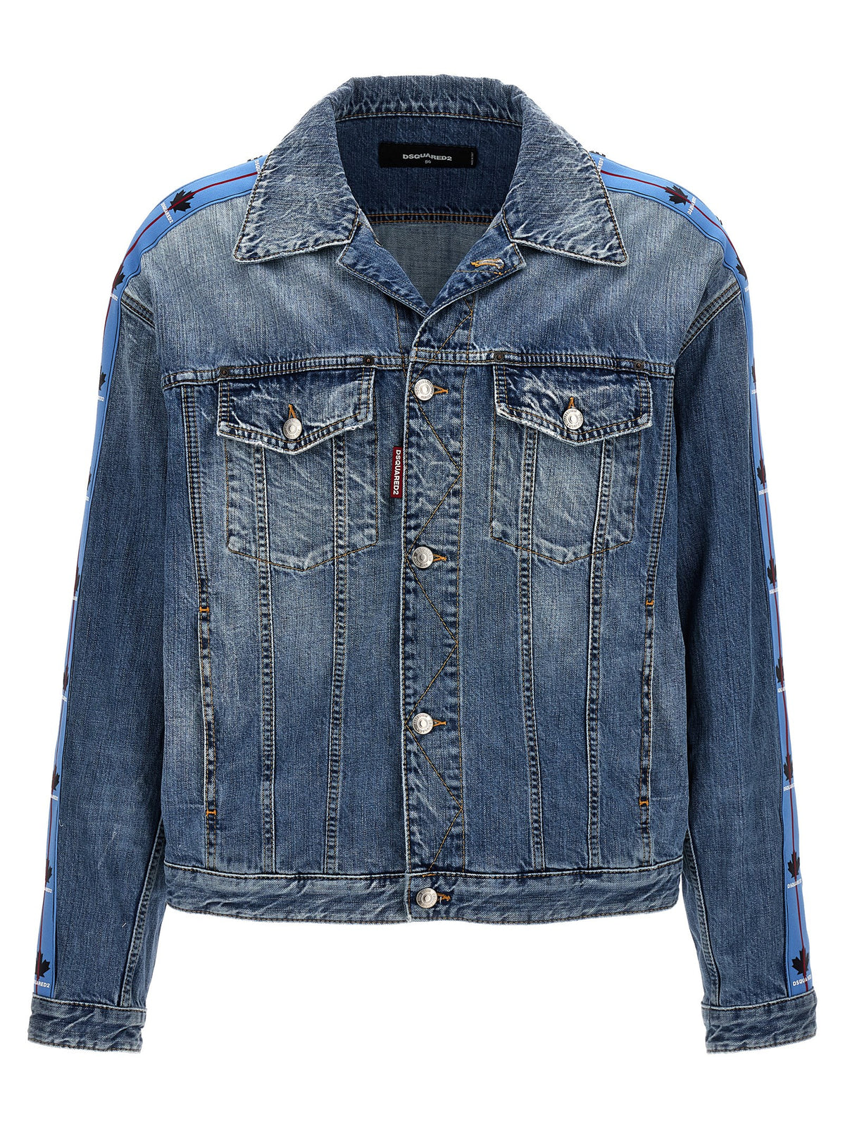 Dsquared² Dan Blue Cotton Denim Jacket