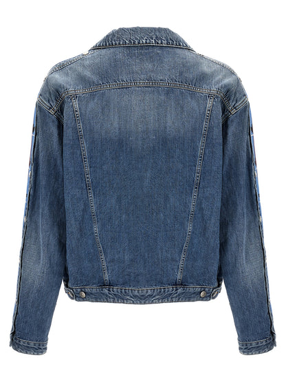 Dsquared² Blue Cotton Denim Jacket