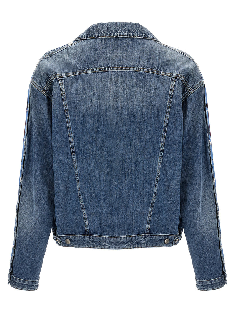 Dsquared² Dan Blue Cotton Denim Jacket