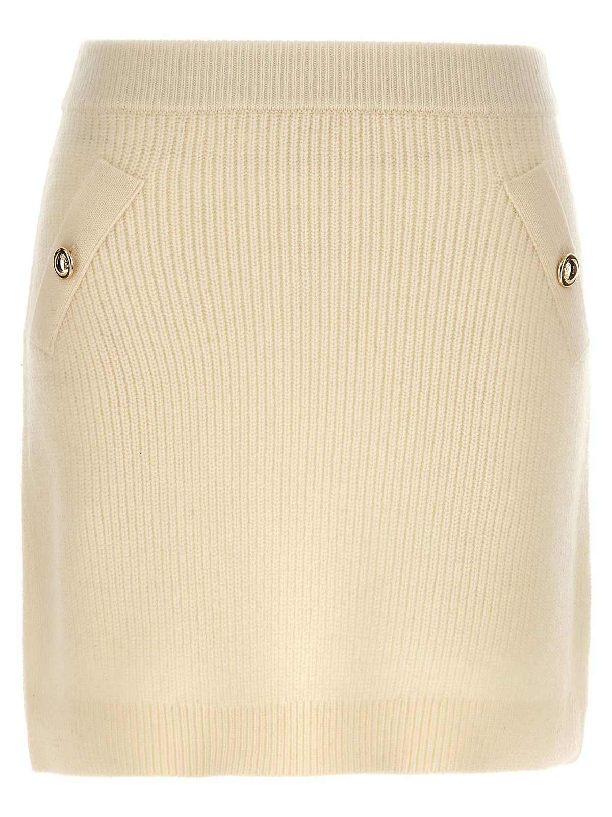 Michael Kors White Wool Long Skirt - Elegant & Versatile