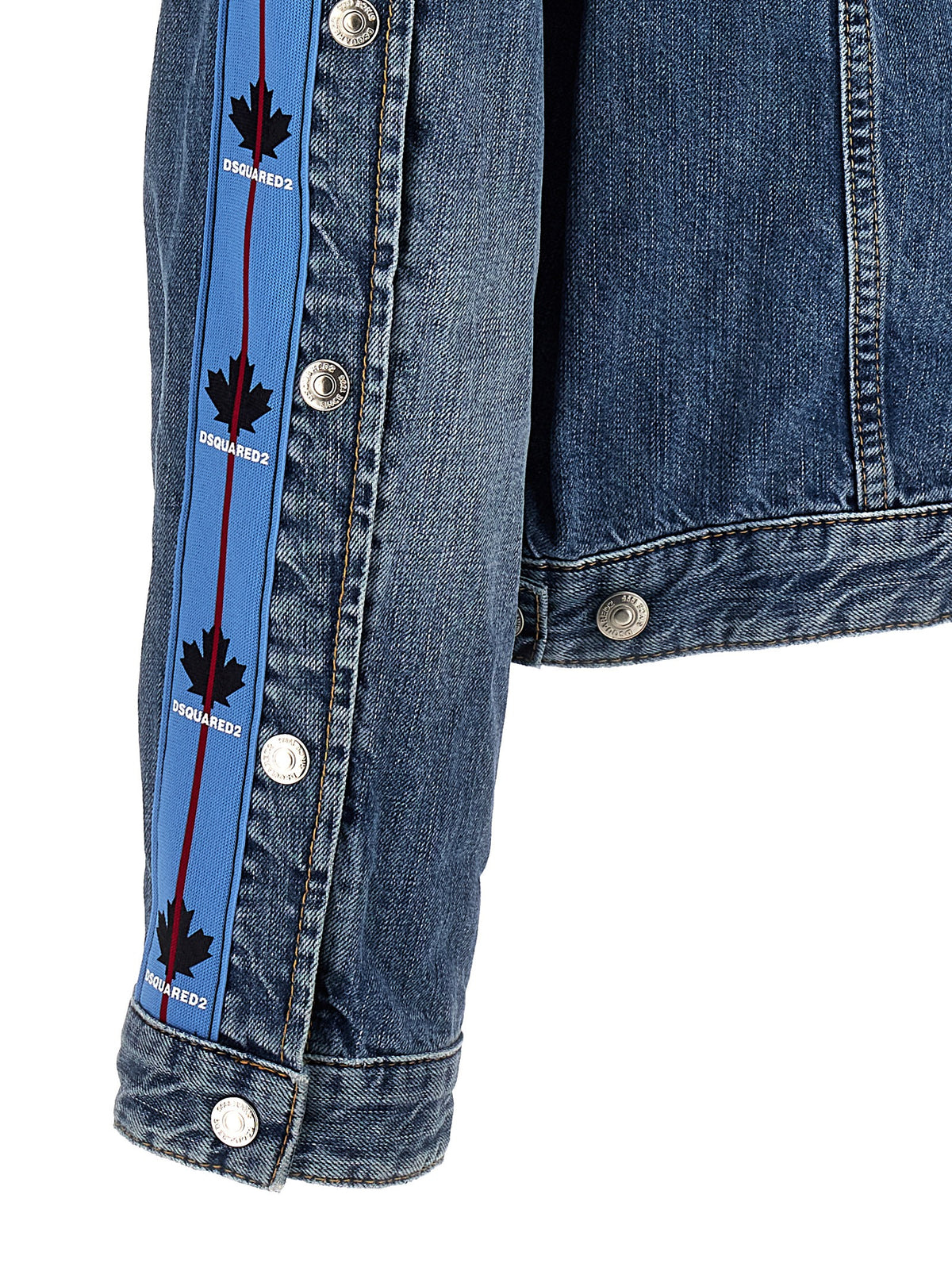 Dsquared² Dan Blue Cotton Denim Jacket