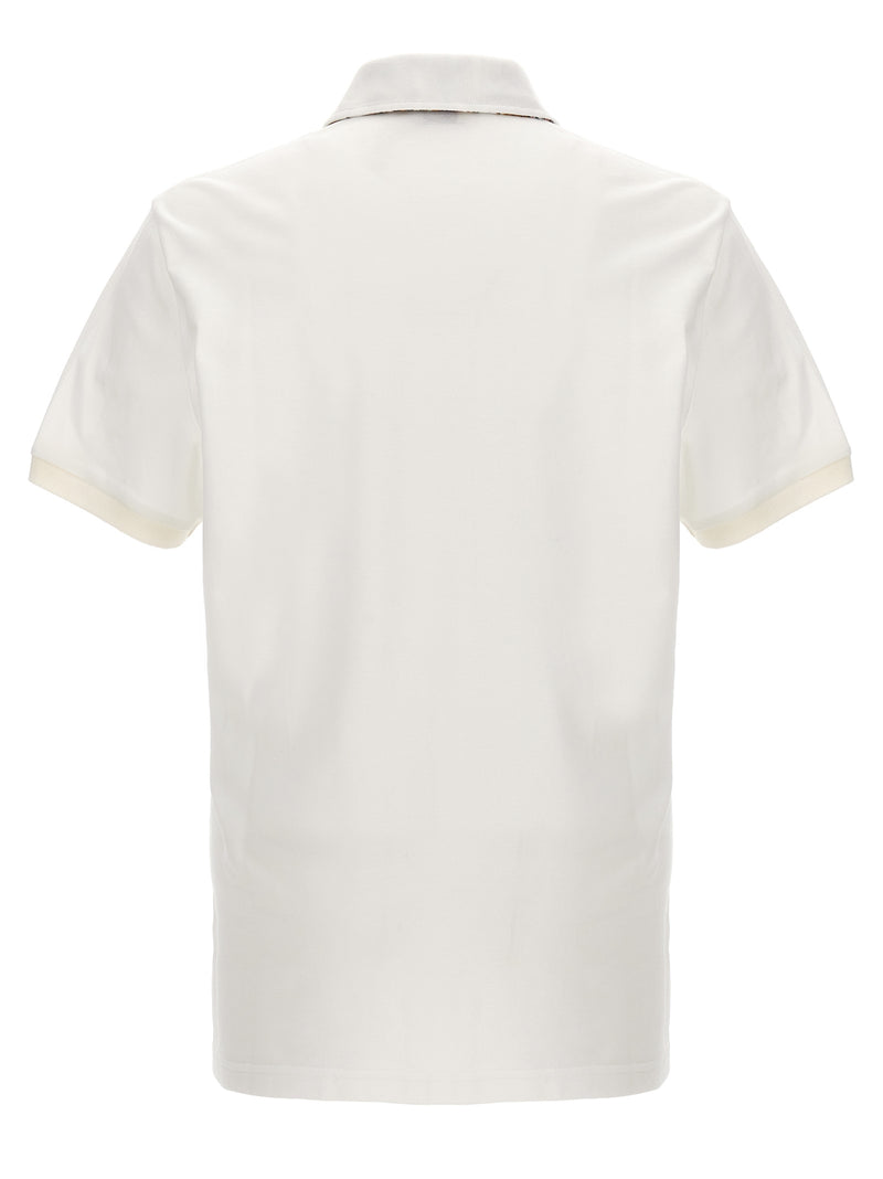 Etro White Cotton Polo Shirt - Timeless Elegance for Men