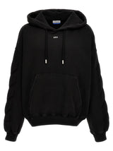 Off-White Matthew Gray Cotton Hoodie